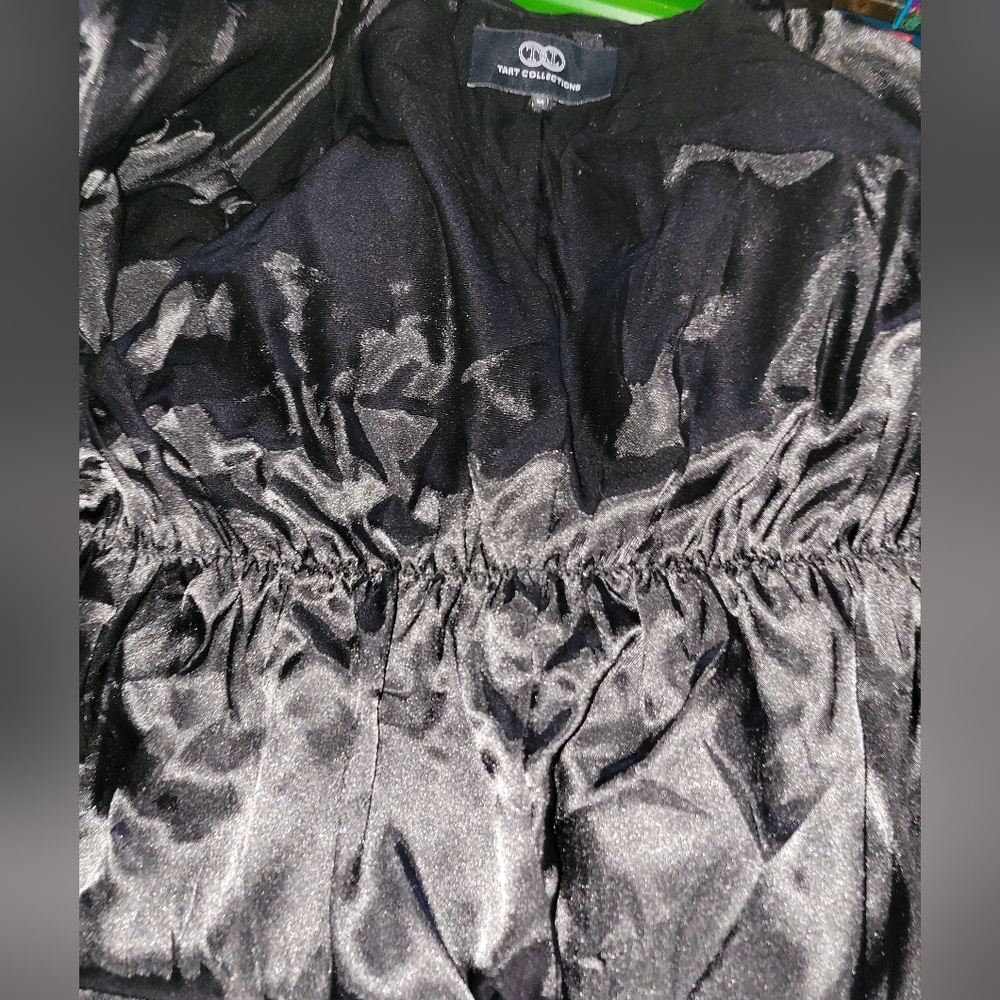 Tart Collections Black Lamb Leather Jacket Sz M‎ - Picture 6 of 9